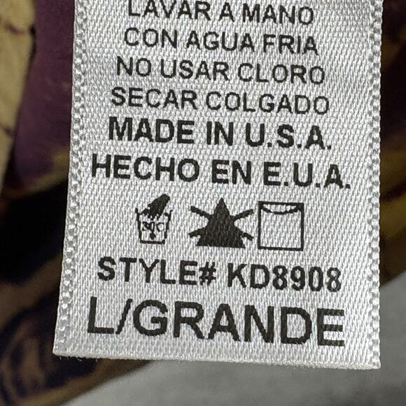 Mono B Tunic Shirt Dress Women's Size L Pink Brown & Blue Tie Dye Knee Length - Picture 8 of 10